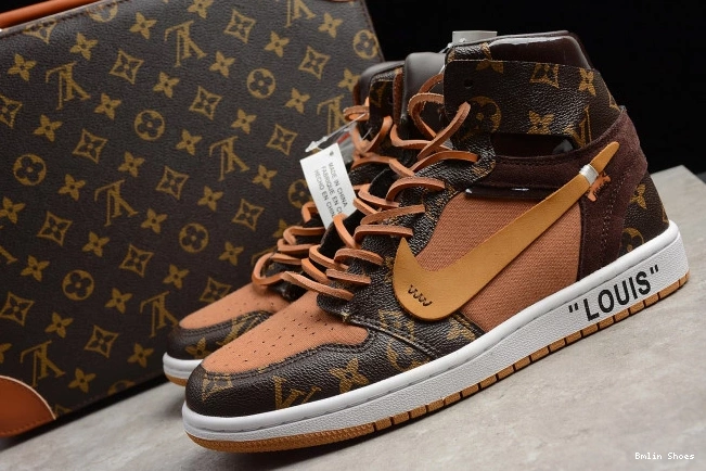 Bmlin Jordan 1 OG Retro Story Origin 555088-602 High Air 0702